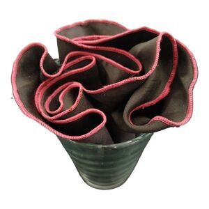 MEN'S ROUND HANKY POCKET SQUARE.